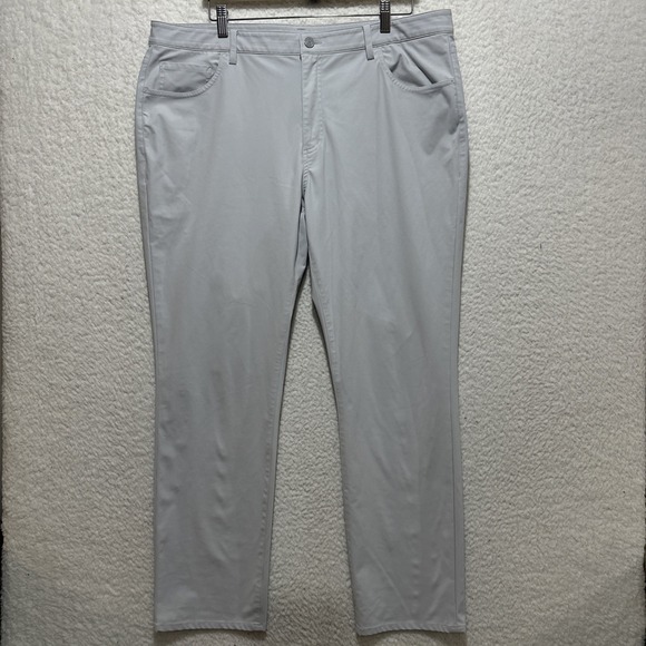 G/FORE Tour Men's Golf Pants Size 40 4 Way Stretch Straight Leg Nimbus 5 Pockets